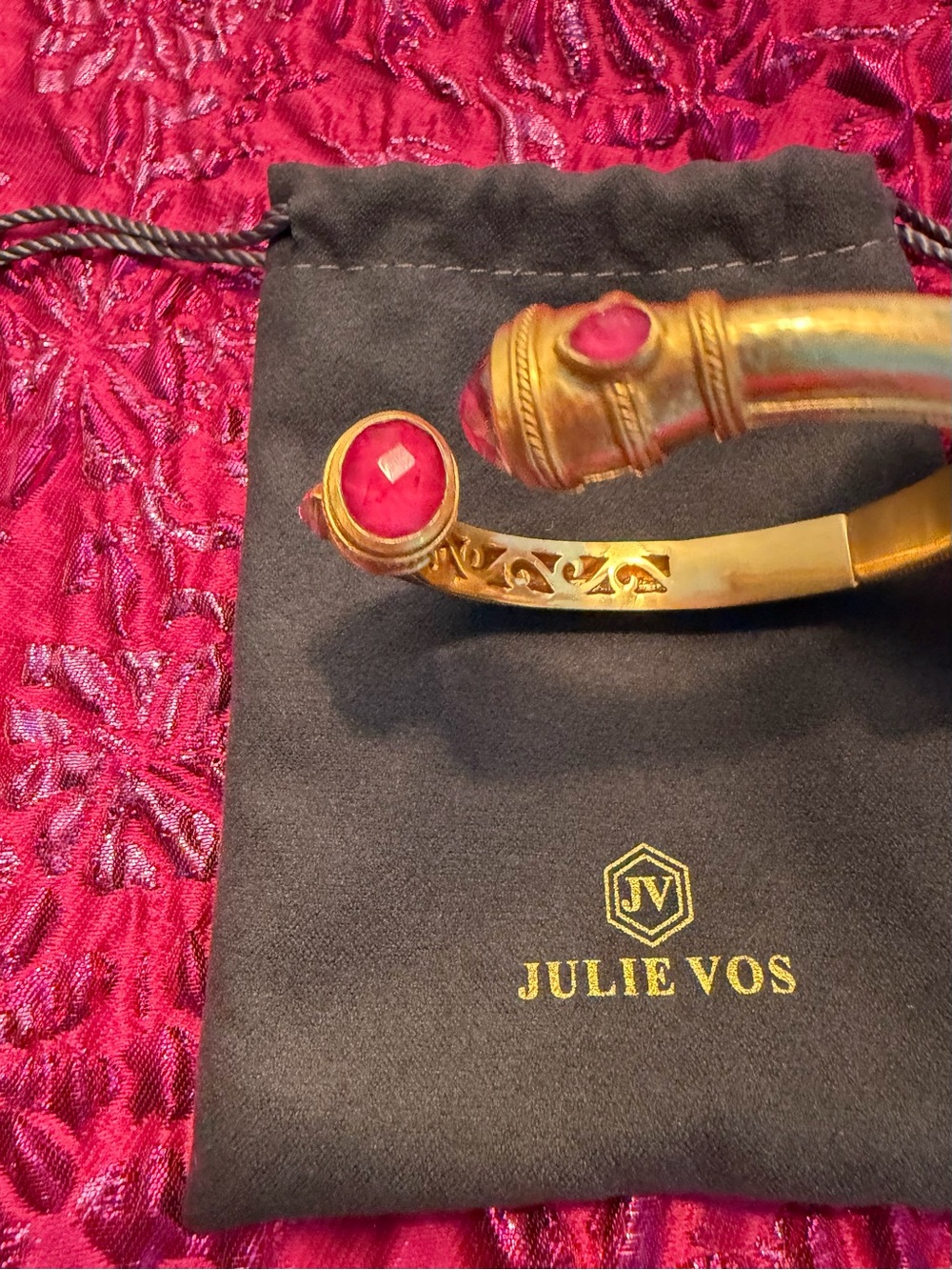 Cannes Demi Cuff Bracelet by Julie Vos - Picture 5 of 5